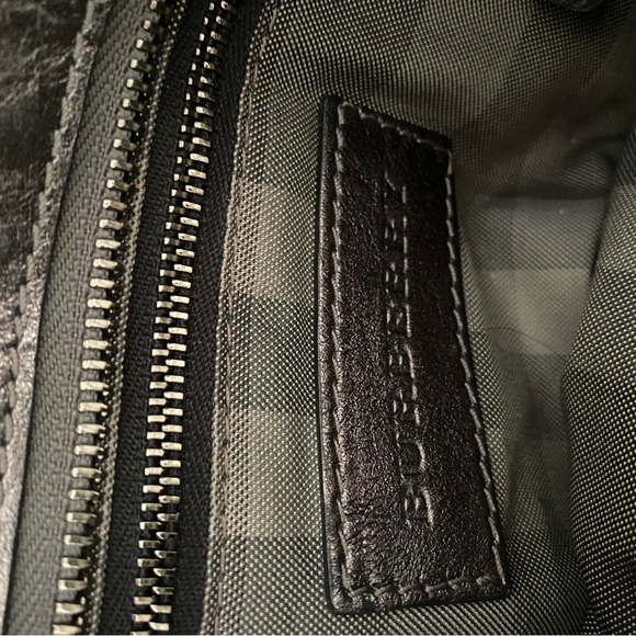 Vintage Burberry Gunmetal Handbag - Picture 7 of 8